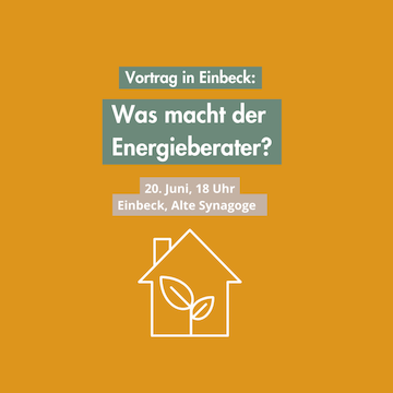 Vortrag in Einbeck: Was macht der Energieberater?